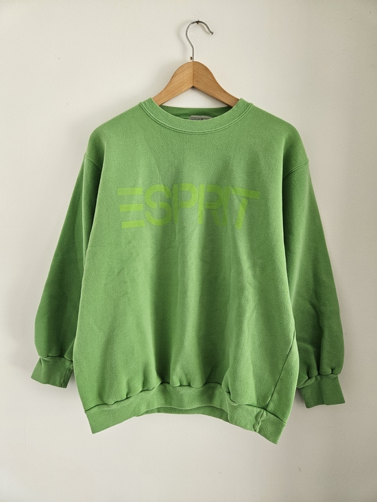 Esprit Tops - Vintage Esprit Jeans Crewneck Sweatshirt Medium Oversized 90s